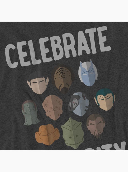 Star Trek The Celebrate Diversity Maglietta Adulto Unisex - Kiabi