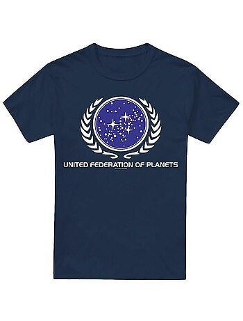 Star Trek United Federation Maglietta Logo Uomo