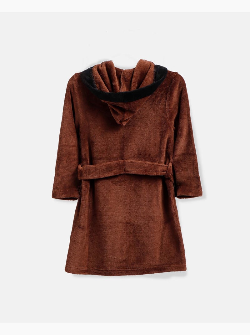 STAR WARS Accappatoio caldo a maniche lunghe Star Wars per ragazzi Marrone - Kiabi