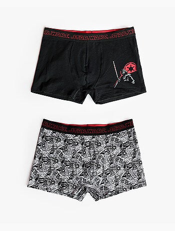 STAR WARS Boxer da uomo Darth Vader Graffiti (confezione da 2)