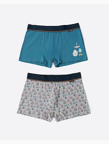 STAR WARS Boxer da uomo Spaceship (confezione da 2)