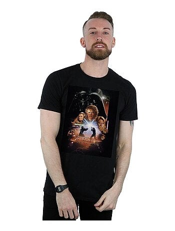 Star Wars Episode III Maglietta Locandina del Film Uomo
