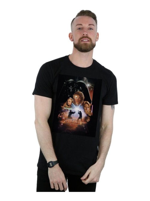 Star Wars Episode III Maglietta Locandina del Film Uomo - Kiabi