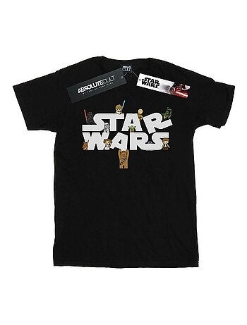 Star Wars Kiddie Maglietta Logo Uomo