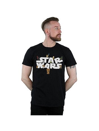 Star Wars Kiddie Maglietta Logo Uomo