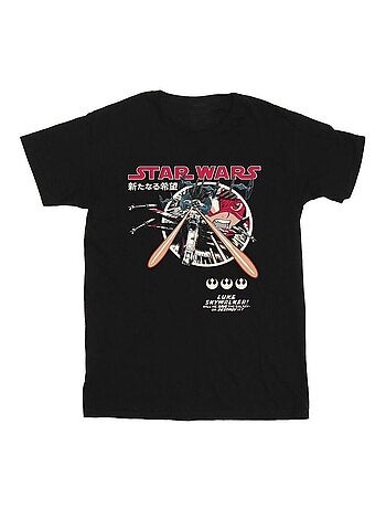 Star Wars Maglietta Luke Manga Uomo
