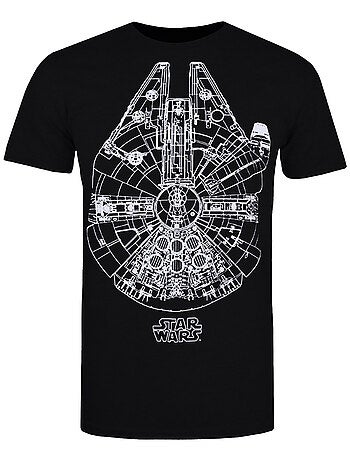 Star Wars Maglietta Millennium Falcon Uomo