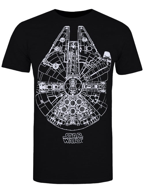 Star Wars Maglietta Millennium Falcon Uomo - Kiabi