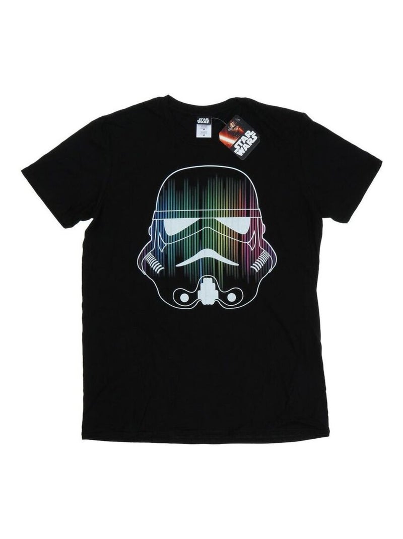 Star Wars Maglietta Stormtrooper Verticale Uomo Nero - Kiabi