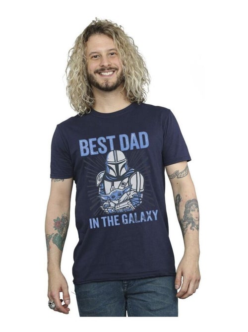 Star Wars Mandalorian Best Dad Galaxy Maglietta Galassia Uomo - Kiabi Star Wars Mandalorian Best Dad Galaxy Maglietta Galassia Uomo - Kiabi