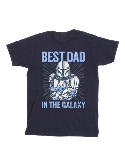 Star Wars Mandalorian Best Dad Galaxy Maglietta Galassia Uomo - Kiabi Star Wars Mandalorian Best Dad Galaxy Maglietta Galassia Uomo - Kiabi