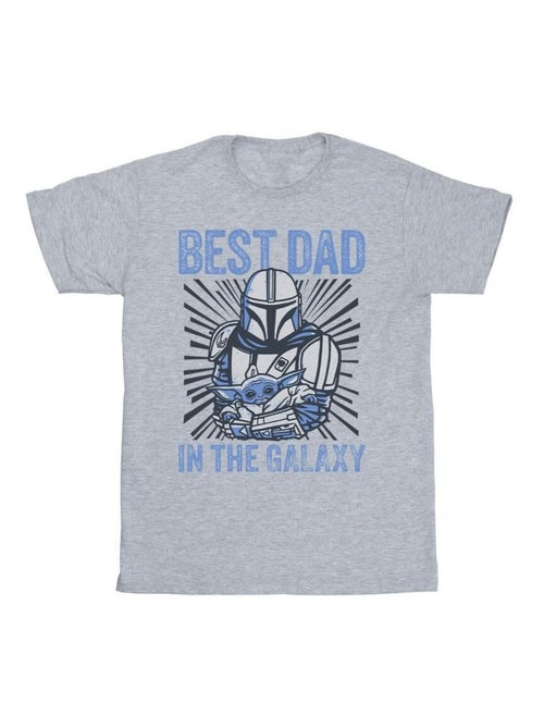 Star Wars Mandalorian Best Dad Galaxy Maglietta Galassia Uomo - Kiabi Star Wars Mandalorian Best Dad Galaxy Maglietta Galassia Uomo - Kiabi