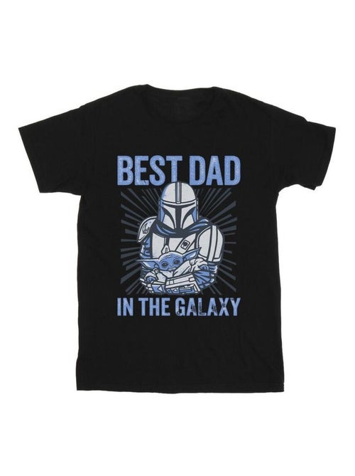 Star Wars Mandalorian Best Dad Galaxy Maglietta Galassia Uomo - Kiabi Star Wars Mandalorian Best Dad Galaxy Maglietta Galassia Uomo - Kiabi