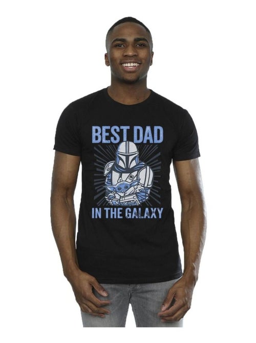 Star Wars Mandalorian Best Dad Galaxy Maglietta Galassia Uomo - Kiabi Star Wars Mandalorian Best Dad Galaxy Maglietta Galassia Uomo - Kiabi