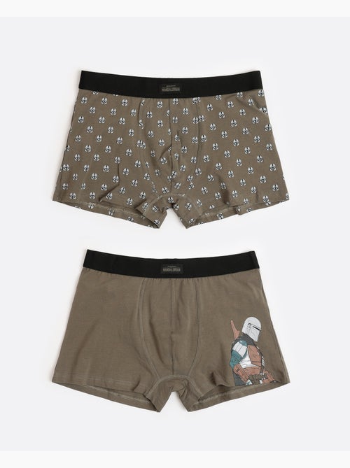 STAR WARS MANDALORIAN Boxer da uomo Mando (confezione da 2) - Kiabi STAR WARS MANDALORIAN Boxer da uomo Mando (confezione da 2) - Kiabi
