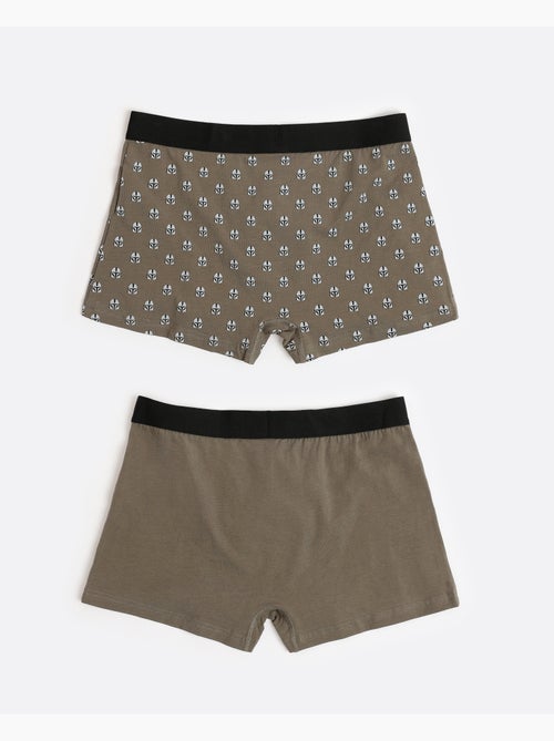 STAR WARS MANDALORIAN Boxer da uomo Mando (confezione da 2) - Kiabi STAR WARS MANDALORIAN Boxer da uomo Mando (confezione da 2) - Kiabi