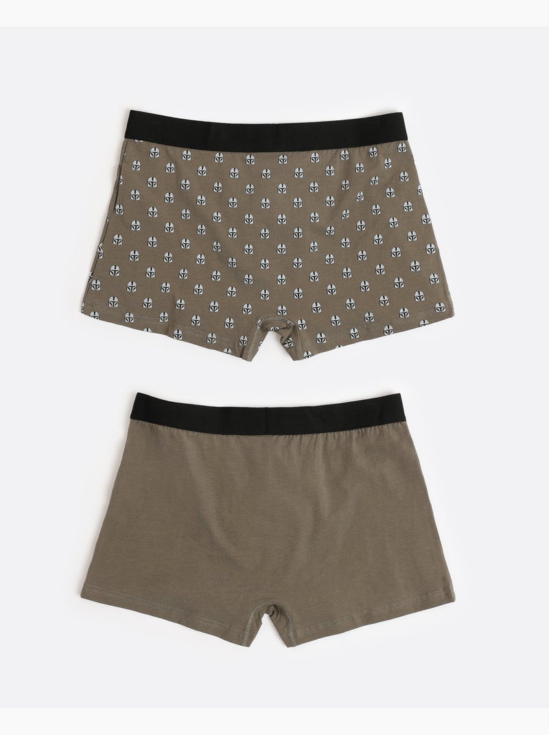 STAR WARS MANDALORIAN Boxer da uomo Mando (confezione da 2) Multicolore - Kiabi