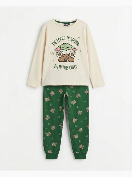 STAR WARS MANDALORIAN Pigiama a maniche lunghe Grogu carino per ragazze - Kiabi STAR WARS MANDALORIAN Pigiama a maniche lunghe Grogu carino per ragazze - Kiabi