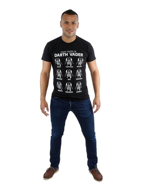 Star Wars Many Faces Of Darth Vader Maglietta Uomo - Kiabi Star Wars Many Faces Of Darth Vader Maglietta Uomo - Kiabi