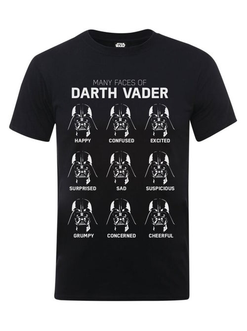 Star Wars Many Faces Of Darth Vader Maglietta Uomo - Kiabi Star Wars Many Faces Of Darth Vader Maglietta Uomo - Kiabi