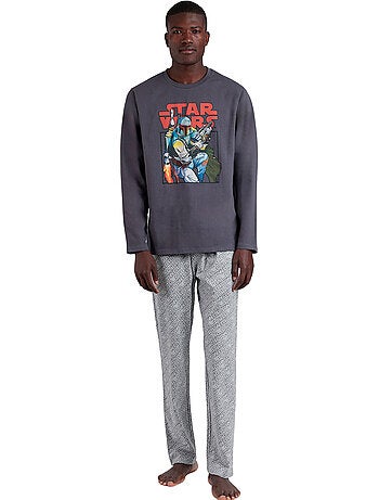 STAR WARS Pigiama a maniche lunghe da uomo Boba Fett