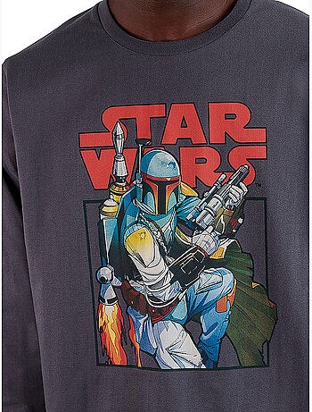 STAR WARS Pigiama a maniche lunghe da uomo Boba Fett