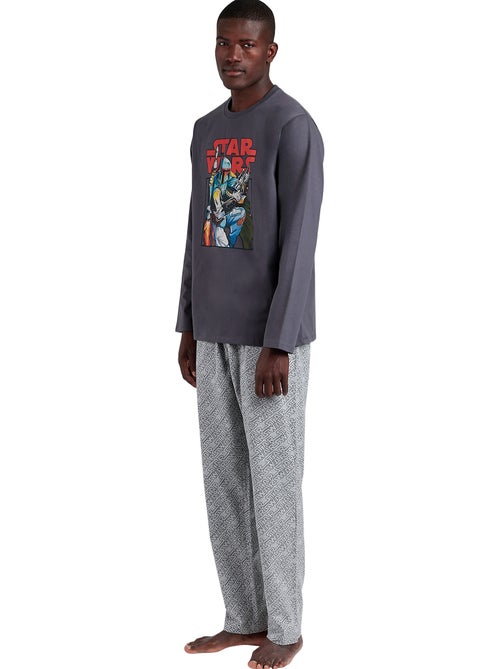STAR WARS Pigiama a maniche lunghe da uomo Boba Fett - Kiabi STAR WARS Pigiama a maniche lunghe da uomo Boba Fett - Kiabi