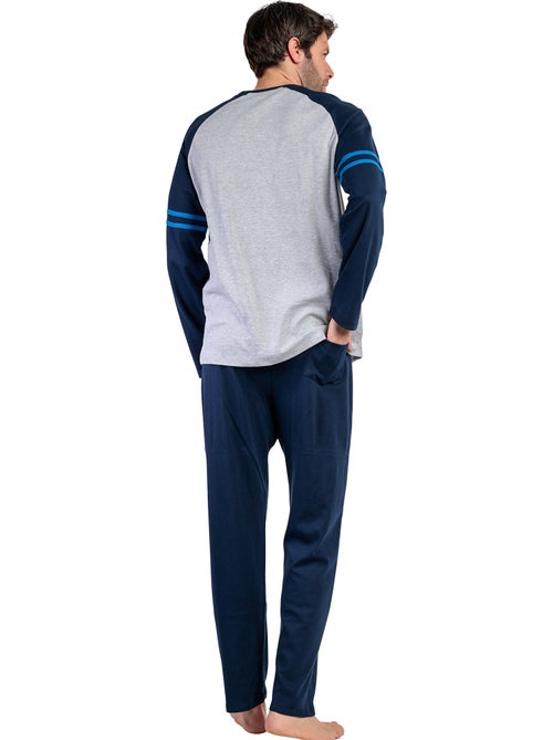STAR WARS Pigiama sportivo blu a maniche lunghe da uomo - Kiabi STAR WARS Pigiama sportivo blu a maniche lunghe da uomo - Kiabi