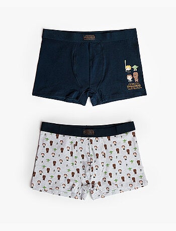 STAR WARS Pixel Wars Boxer da uomo (confezione da 2)