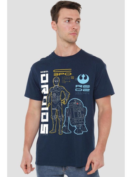 Star Wars Rebel Droids Maglietta Uomo - Kiabi
