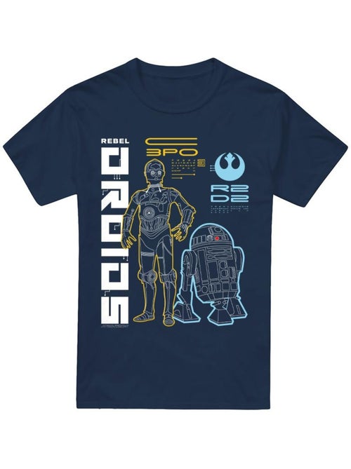 Star Wars Rebel Droids Maglietta Uomo - Kiabi