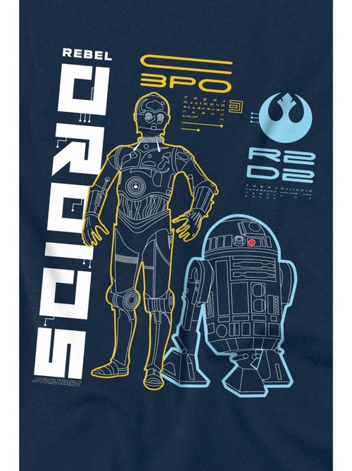 Star Wars Rebel Droids Maglietta Uomo - Kiabi