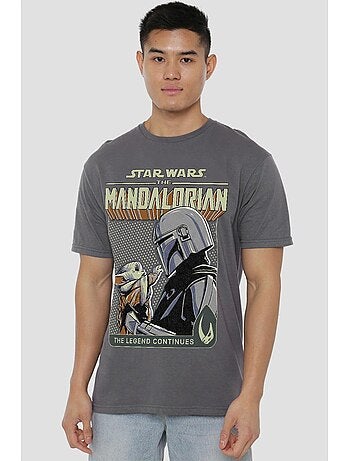 Star Wars: The Mandalorian Legend Continues Maglietta Grogu Uomo