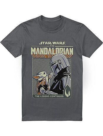 Star Wars: The Mandalorian Legend Continues Maglietta Grogu Uomo