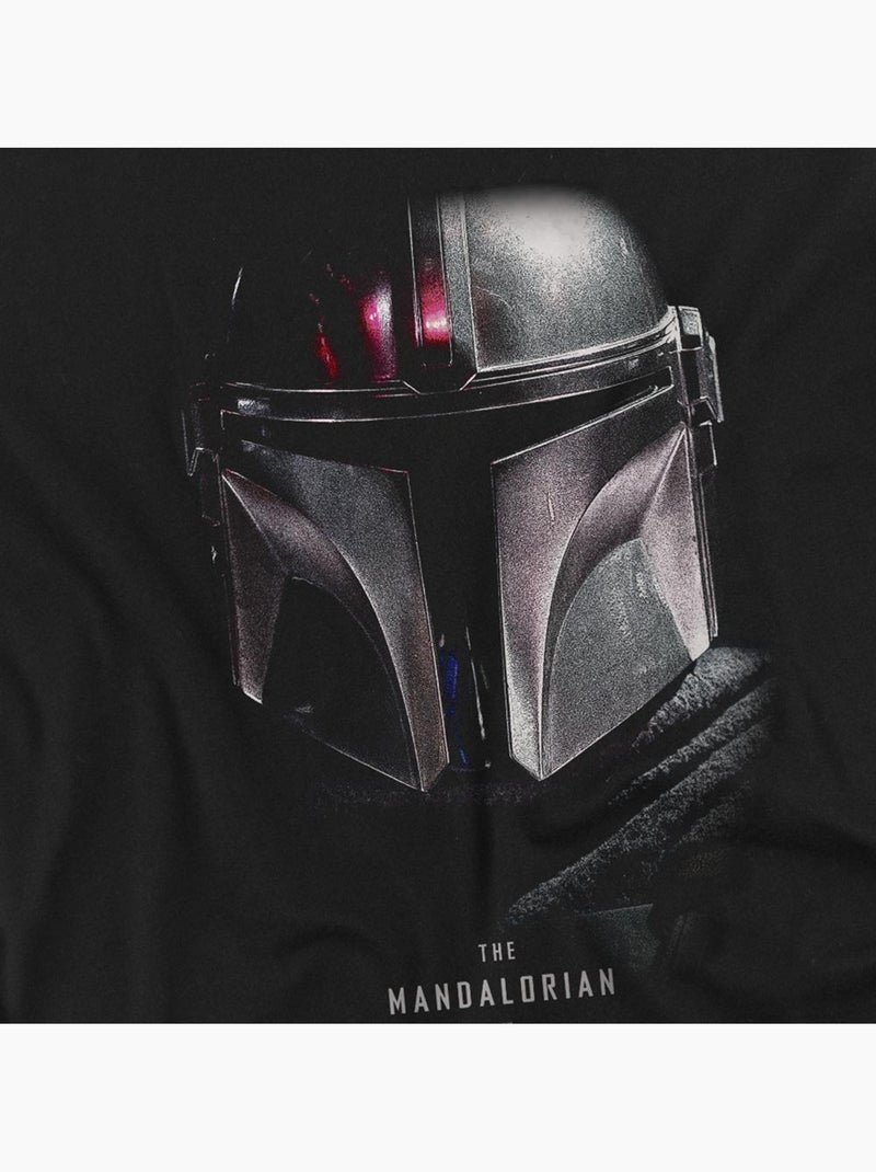 Star Wars The Mandalorian Maglietta Ombra Adulto Unisex Nero - Kiabi