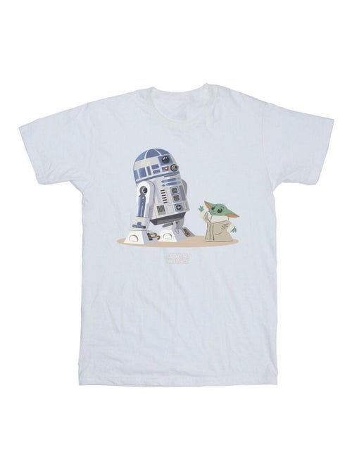 Star Wars The Mandalorian Maglietta R2-D2 e Grogu Uomo - Kiabi Star Wars The Mandalorian Maglietta R2-D2 e Grogu Uomo - Kiabi