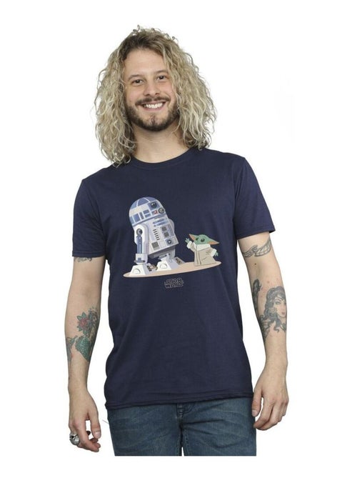 Star Wars The Mandalorian Maglietta R2-D2 e Grogu Uomo - Kiabi