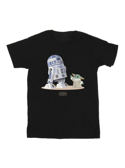 Star Wars The Mandalorian Maglietta R2-D2 e Grogu Uomo - Kiabi Star Wars The Mandalorian Maglietta R2-D2 e Grogu Uomo - Kiabi