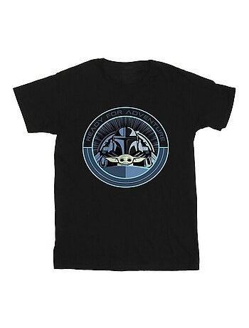 Star Wars The Mandalorian Ready For Adventure Maglietta Grogu Uomo