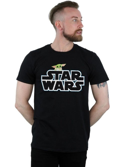 Star Wars The Mandalorian The Child Maglietta Logo Uomo - Kiabi Star Wars The Mandalorian The Child Maglietta Logo Uomo - Kiabi
