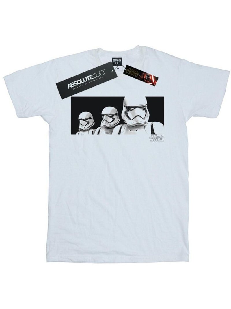 Star Wars: The Rise of Skywalker Troopers Maglietta Gruppo Musicale Uomo Bianco - Kiabi