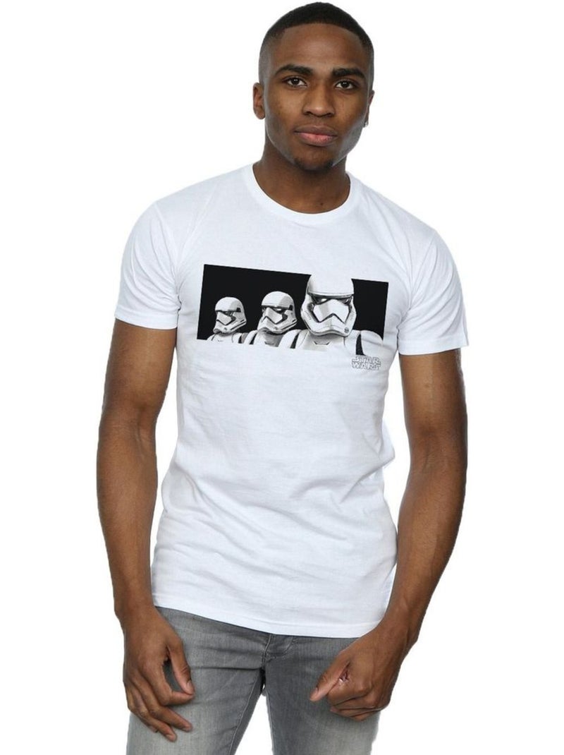 Star Wars: The Rise of Skywalker Troopers Maglietta Gruppo Musicale Uomo Bianco - Kiabi