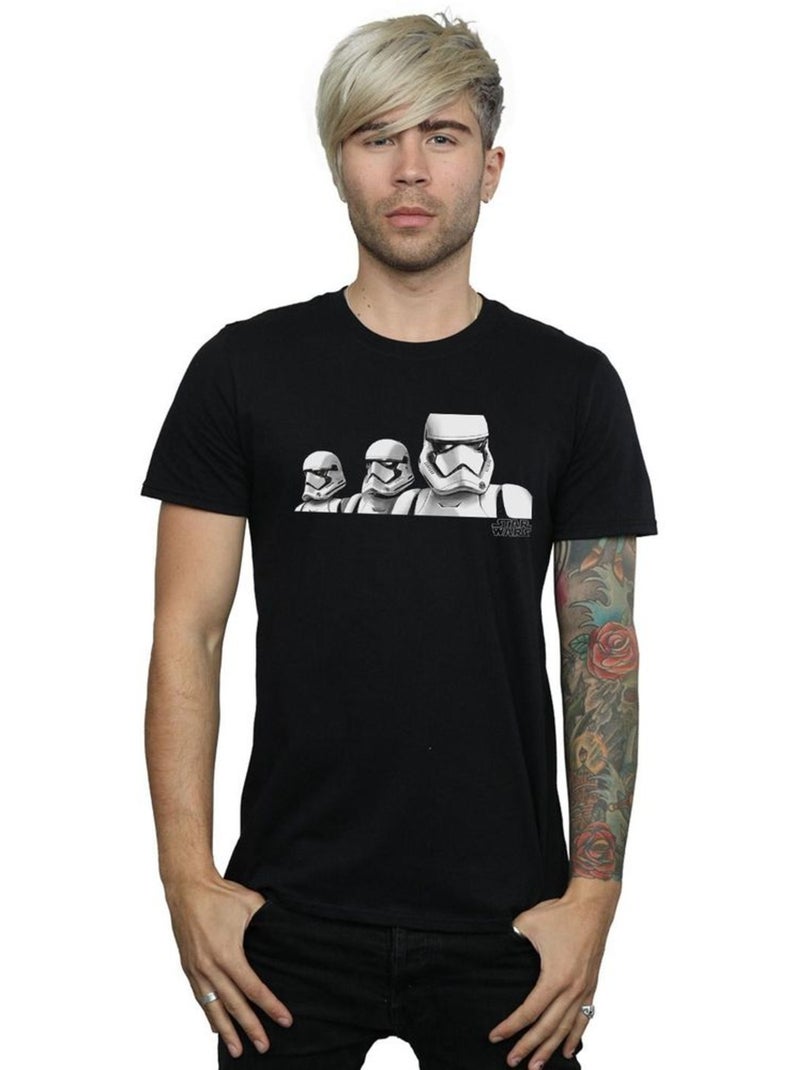 Star Wars: The Rise of Skywalker Troopers Maglietta Gruppo Musicale Uomo Nero - Kiabi