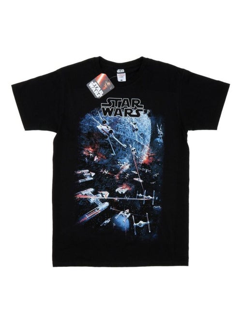Star Wars Universe Battle Maglietta Uomo - Kiabi Star Wars Universe Battle Maglietta Uomo - Kiabi