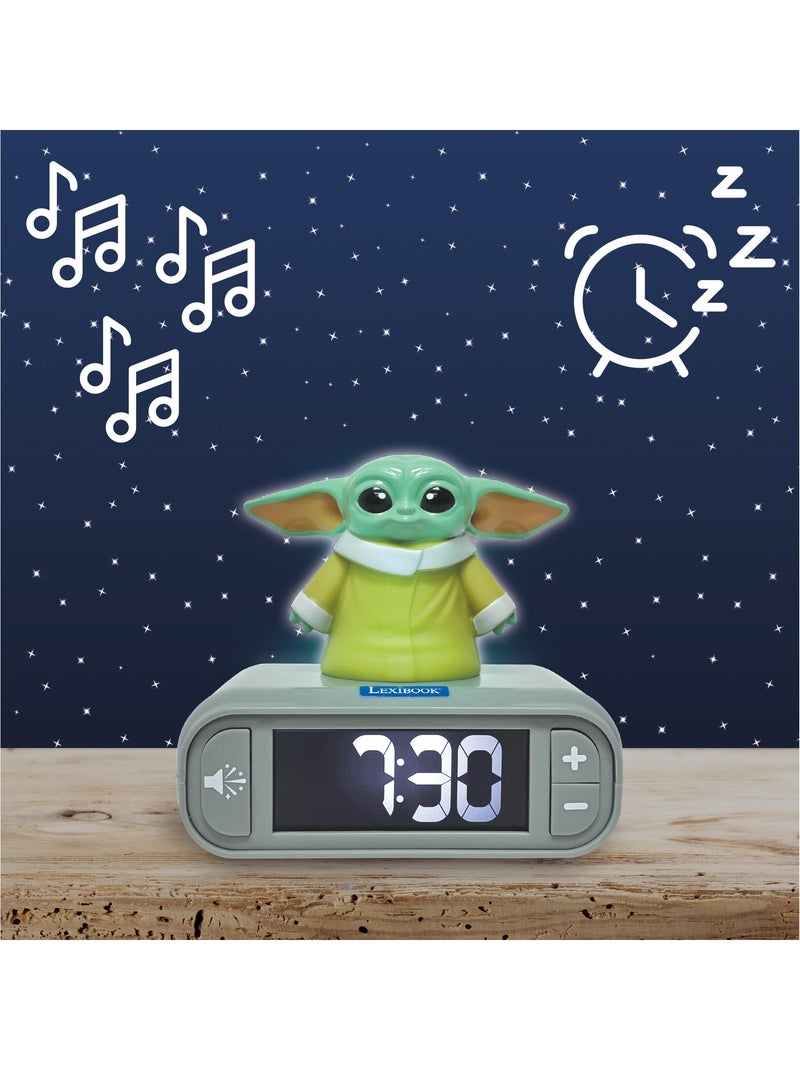 Stars Wars Luce notturna Sveglia con sounds Grigio - Kiabi