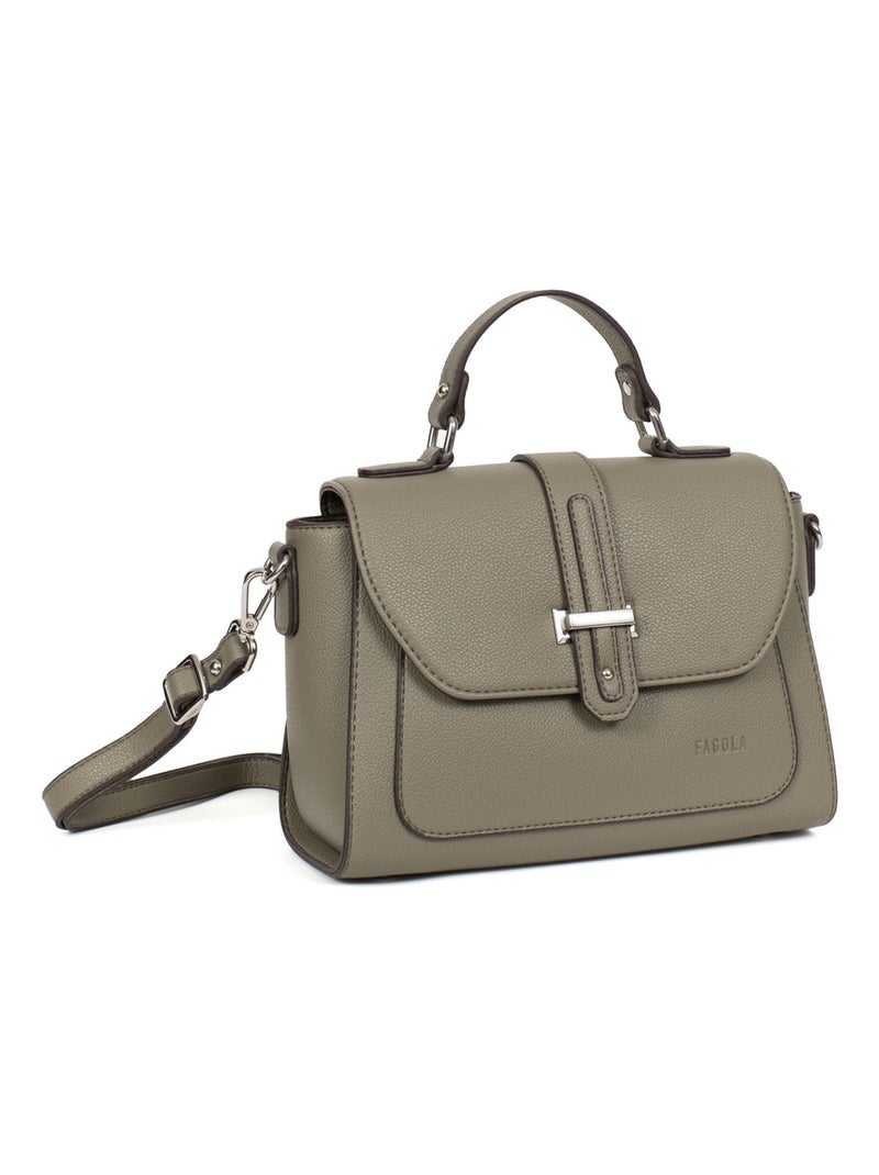 STELLA - Borsa a mano 1 manico Cachi - Kiabi