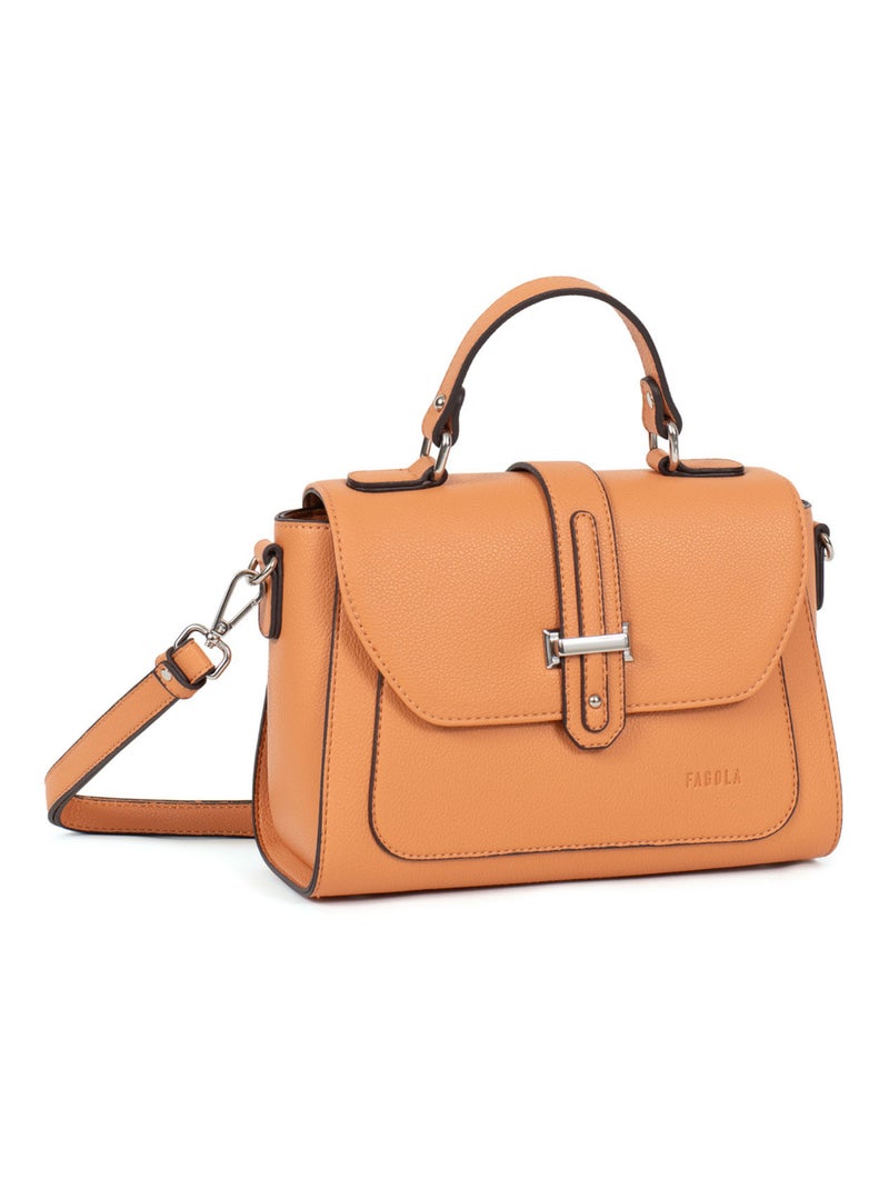 STELLA - Borsa a mano 1 manico Salmone - Kiabi