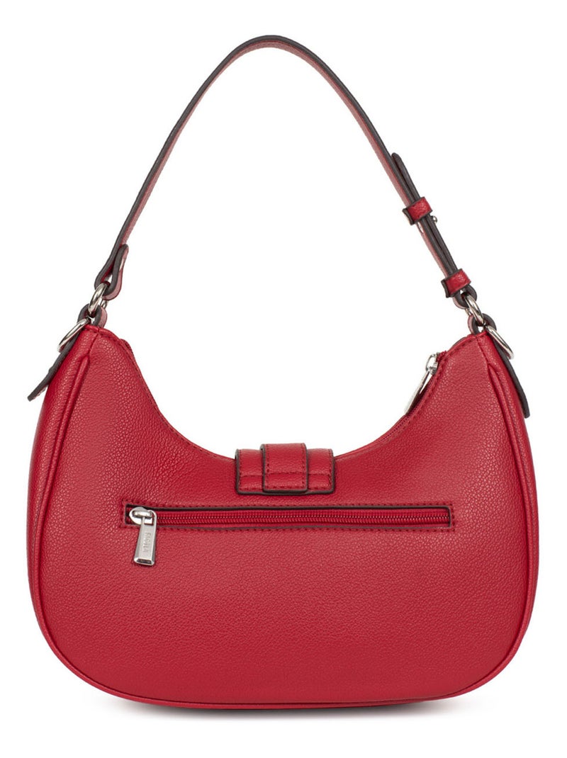 STELLA - Borsa a spalla con 1 manico Rosso carminio - Kiabi