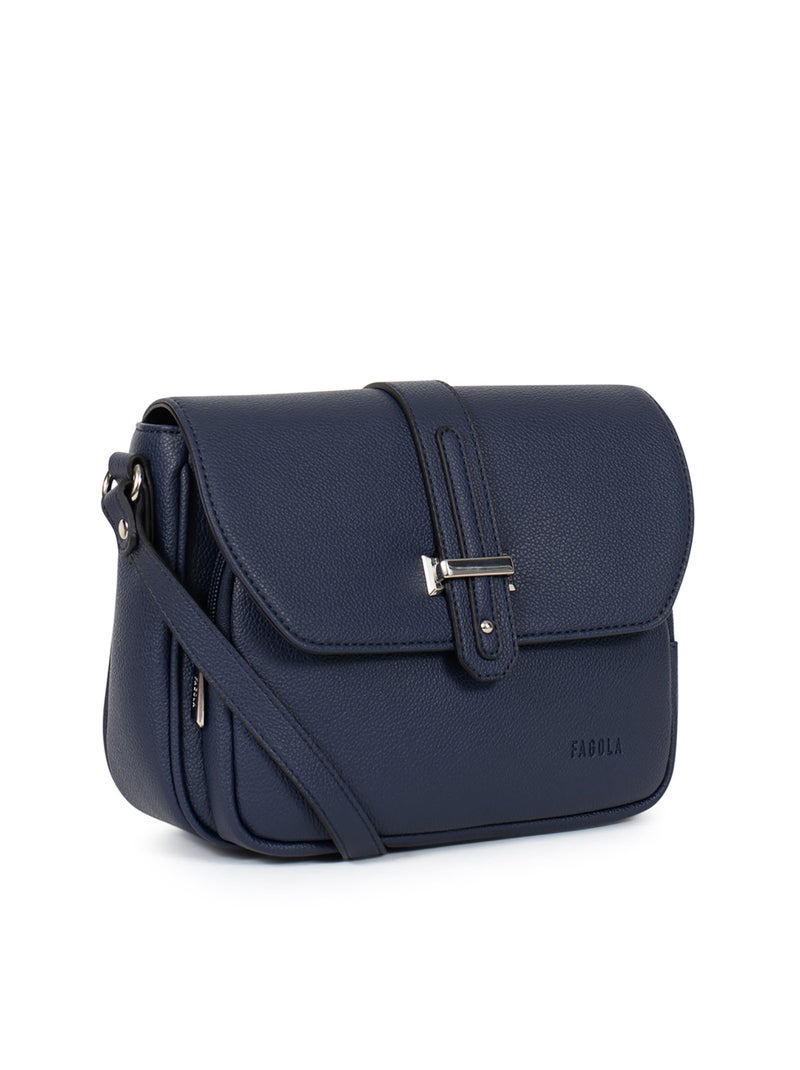 STELLA - Borsa a tracolla Blu marino - Kiabi