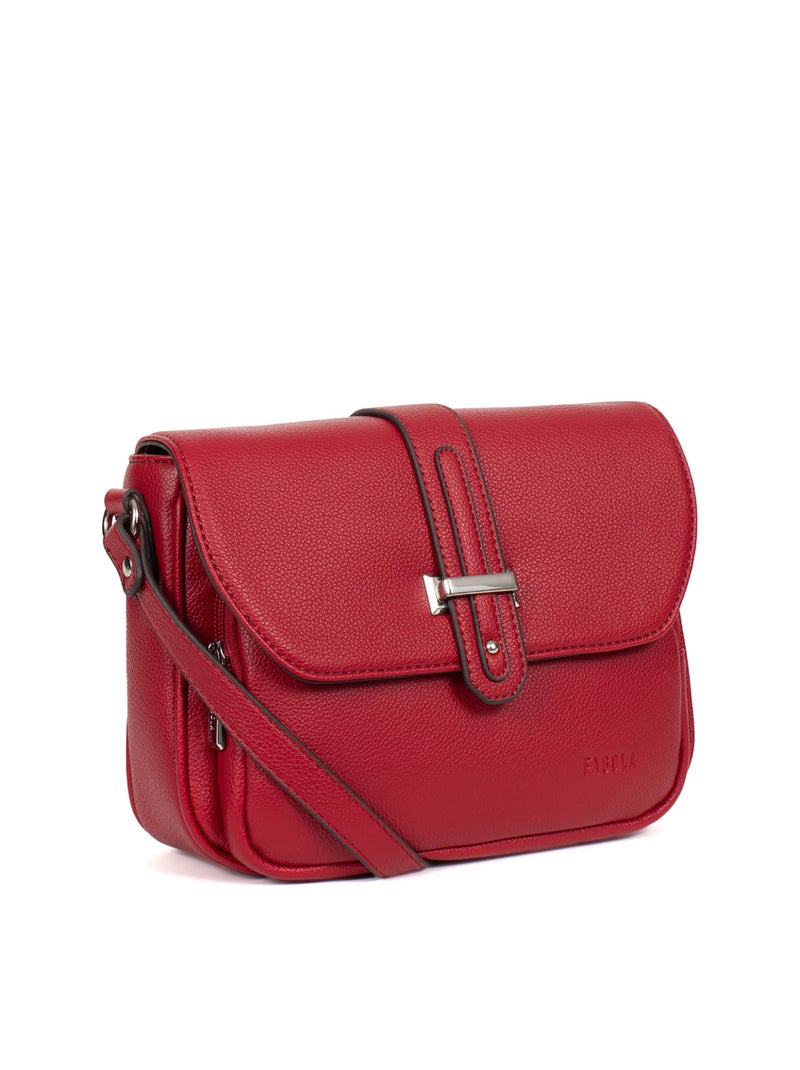 STELLA - Borsa a tracolla Rosso carminio - Kiabi
